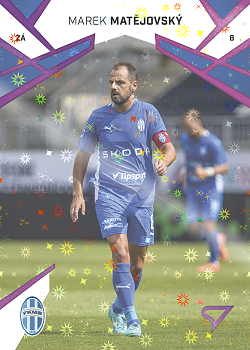 Marek Matejovsky Mlada Boleslav SportZoo Chance Liga 2024/25 1. serie Cosmic Pink #56