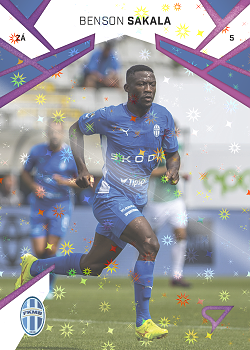 Benson Sakala Mlada Boleslav SportZoo Chance Liga 2024/25 1. serie Cosmic Pink #57