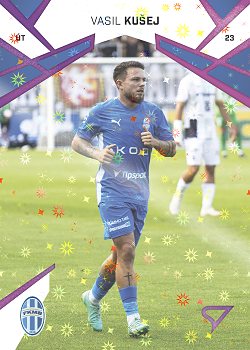 Vasil Kusej Mlada Boleslav SportZoo Chance Liga 2024/25 1. serie Cosmic Pink #59