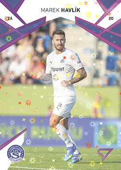 Marek Havlik Slovacko SportZoo Chance Liga 2024/25 1. serie Cosmic Pink #66