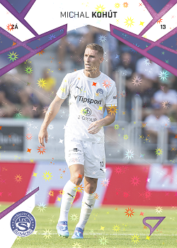 Michal Kohut Slovacko SportZoo Chance Liga 2024/25 1. serie Cosmic Pink #68