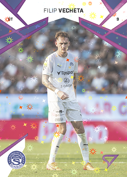 Filip Vecheta Slovacko SportZoo Chance Liga 2024/25 1. serie Cosmic Pink #72
