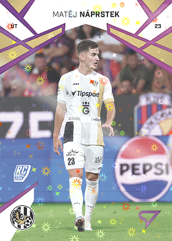 Matej Naprstek Hradec Kralove SportZoo Chance Liga 2024/25 1. serie Cosmic Pink #84