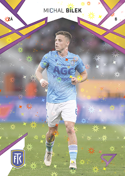 Michal Bilek Teplice SportZoo Chance Liga 2024/25 1. serie Cosmic Pink #90