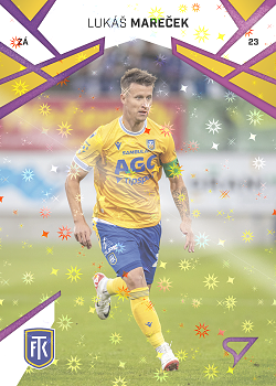 Lukas Marecek Teplice SportZoo Chance Liga 2024/25 1. serie Cosmic Pink #92