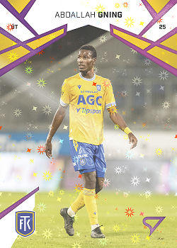 Abdallah Gning Teplice SportZoo Chance Liga 2024/25 1. serie Cosmic Pink #94