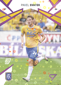 Pavel Svatek Teplice SportZoo Chance Liga 2024/25 1. serie Cosmic Pink #95