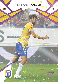 Mohamed Yasser Teplice SportZoo Chance Liga 2024/25 1. serie Cosmic Pink #96