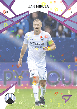 Jan Mikula Liberec SportZoo Chance Liga 2024/25 1. serie Cosmic Pink #98
