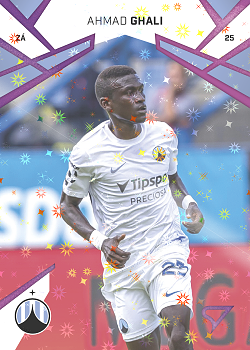 Ahmad Ghali Liberec SportZoo Chance Liga 2024/25 1. serie Cosmic Pink #101