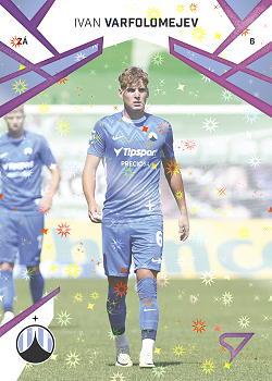 Ivan Varfolomejev Liberec SportZoo Chance Liga 2024/25 1. serie Cosmic Pink #104