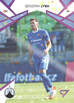 Qendrim Zyba Liberec SportZoo Chance Liga 2024/25 1. serie Cosmic Pink #106