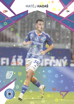 Matej Hadas Sigma Olomouc SportZoo Chance Liga 2024/25 1. serie Cosmic Pink #114