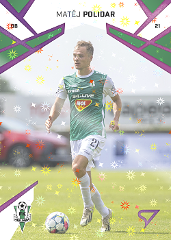 Matej Polidar Jablonec SportZoo Chance Liga 2024/25 1. serie Cosmic Pink #124