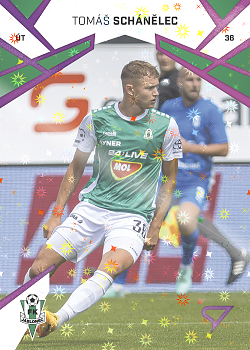 Tomas Schanelec Jablonec SportZoo Chance Liga 2024/25 1. serie Cosmic Pink #132
