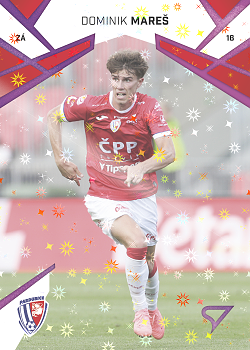 Dominik Mares Pardubice SportZoo Chance Liga 2024/25 1. serie Cosmic Pink #138