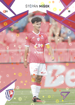Stepan Misek Pardubice SportZoo Chance Liga 2024/25 1. serie Cosmic Pink #139