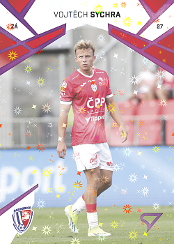 Vojtech Sychra Pardubice SportZoo Chance Liga 2024/25 1. serie Cosmic Pink #141