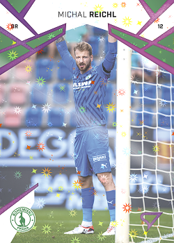 Michal Reichl Bohemians Praha SportZoo Chance Liga 2024/25 1. serie Cosmic Pink #145