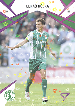 Lukas Hulka Bohemians Praha SportZoo Chance Liga 2024/25 1. serie Cosmic Pink #146