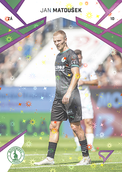 Jan Matousek Bohemians Praha SportZoo Chance Liga 2024/25 1. serie Cosmic Pink #152