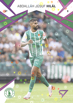 Abdallah Jusuf Hilal Bohemians Praha SportZoo Chance Liga 2024/25 1. serie Cosmic Pink #155