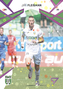 Jiri Fleisman Karvina SportZoo Chance Liga 2024/25 1. serie Cosmic Pink #159