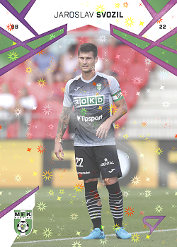 Jaroslav Svozil Karvina SportZoo Chance Liga 2024/25 1. serie Cosmic Pink #161