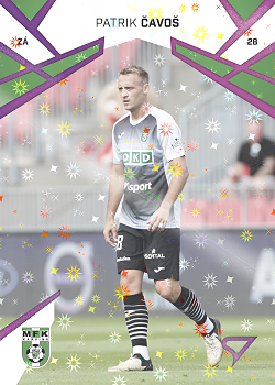 Patrik Cavos Karvina SportZoo Chance Liga 2024/25 1. serie Cosmic Pink #162