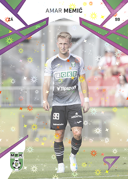 Amar Memic Karvina SportZoo Chance Liga 2024/25 1. serie Cosmic Pink #163