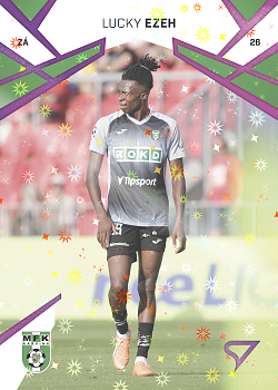 Lucky Ezeh Karvina SportZoo Chance Liga 2024/25 1. serie Cosmic Pink #166