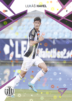 Lukas Havel Ceske Budejovice SportZoo Chance Liga 2024/25 1. serie Cosmic Pink #170