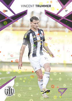 Vincent Trummer Ceske Budejovice SportZoo Chance Liga 2024/25 1. serie Cosmic Pink #172