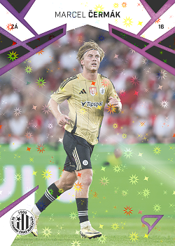 Marcel Cermak Ceske Budejovice SportZoo Chance Liga 2024/25 1. serie Cosmic Pink #173