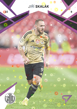 Jiri Skalak Ceske Budejovice SportZoo Chance Liga 2024/25 1. serie Cosmic Pink #175