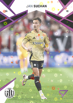 Jan Suchan Ceske Budejovice SportZoo Chance Liga 2024/25 1. serie Cosmic Pink #176