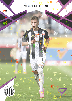 Vojtech Hora Ceske Budejovice SportZoo Chance Liga 2024/25 1. serie Cosmic Pink #179