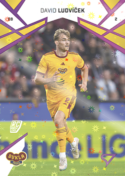David Ludvicek Dukla Praha SportZoo Chance Liga 2024/25 1. serie Cosmic Pink #183