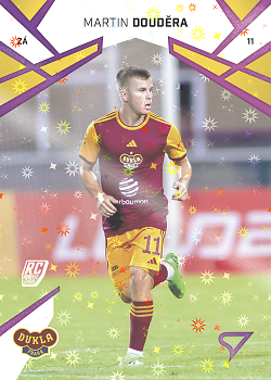 Martin Doudera Dukla Praha SportZoo Chance Liga 2024/25 1. serie Cosmic Pink #185