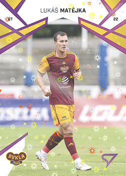 Lukas Matejka Dukla Praha SportZoo Chance Liga 2024/25 1. serie Cosmic Pink #192