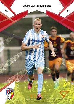 Vaclav Jemelka Viktoria Plzen SportZoo Chance Liga 2024/25 1. serie Copper Diamond /70 #28