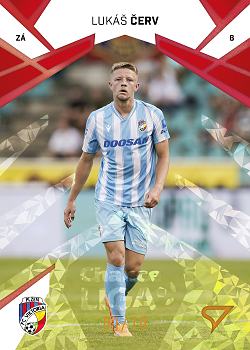 Lukas Cerv Viktoria Plzen SportZoo Chance Liga 2024/25 1. serie Copper Diamond /70 #30
