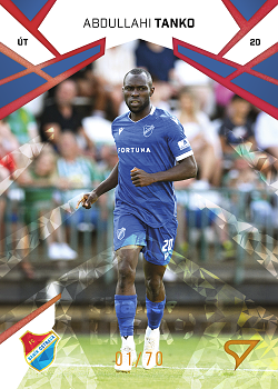 Abdullahi Tanko Banik Ostrava SportZoo Chance Liga 2024/25 1. serie Copper Diamond /70 #48