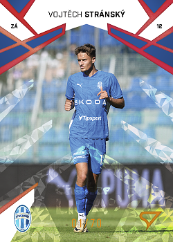Vojtech Stransky Mlada Boleslav SportZoo Chance Liga 2024/25 1. serie Copper Diamond /70 #58