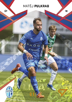 Matej Pulkrab Mlada Boleslav SportZoo Chance Liga 2024/25 1. serie Copper Diamond /70 #60