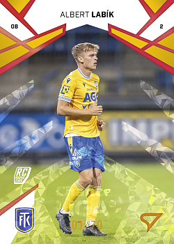 Albert Labik Teplice SportZoo Chance Liga 2024/25 1. serie Copper Diamond /70 #87