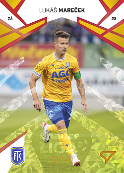 Lukas Marecek Teplice SportZoo Chance Liga 2024/25 1. serie Copper Diamond /70 #92