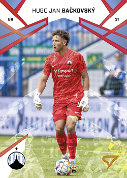 Hugo Jan Backovsky Liberec SportZoo Chance Liga 2024/25 1. serie Copper Diamond /70 #97