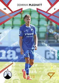 Dominik Plechaty Liberec SportZoo Chance Liga 2024/25 1. serie Copper Diamond /70 #99