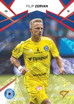 Filip Zorvan Sigma Olomouc SportZoo Chance Liga 2024/25 1. serie Copper Diamond /70 #118